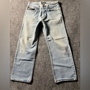 US Polo Association Jeans Men's 32X30 (32X29) Blue Denim  Y2K 90s Cowboy Biker